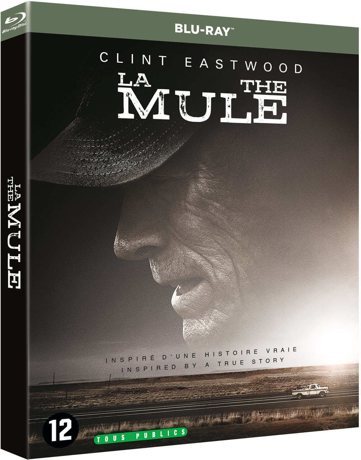 Coffret DVD du film 'La Mule'. Avec Clint Eastwood.