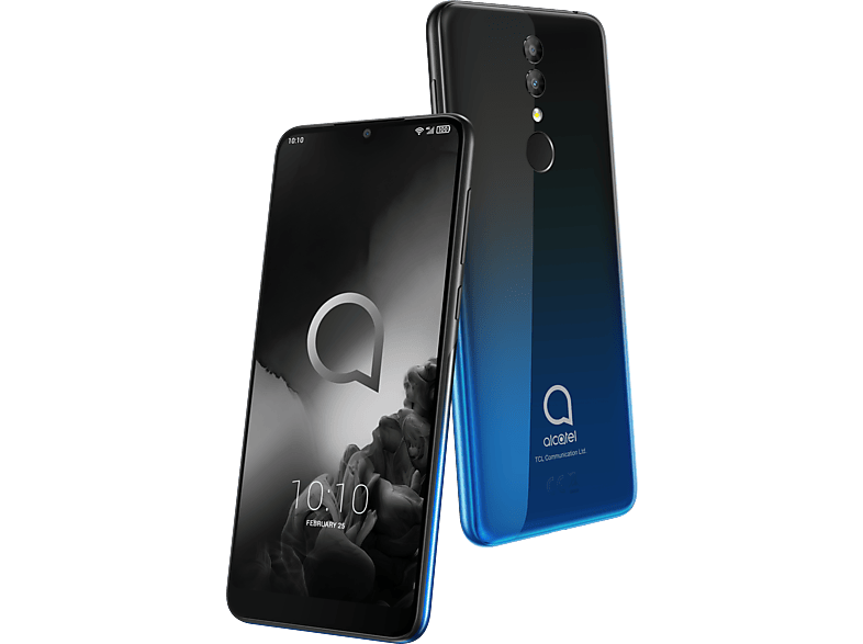 Móvil - Alcatel 3, Azul, 32 GB, 3 GB RAM, 5.9" HD+, Snapdragon 439, 3500 mAh, Android