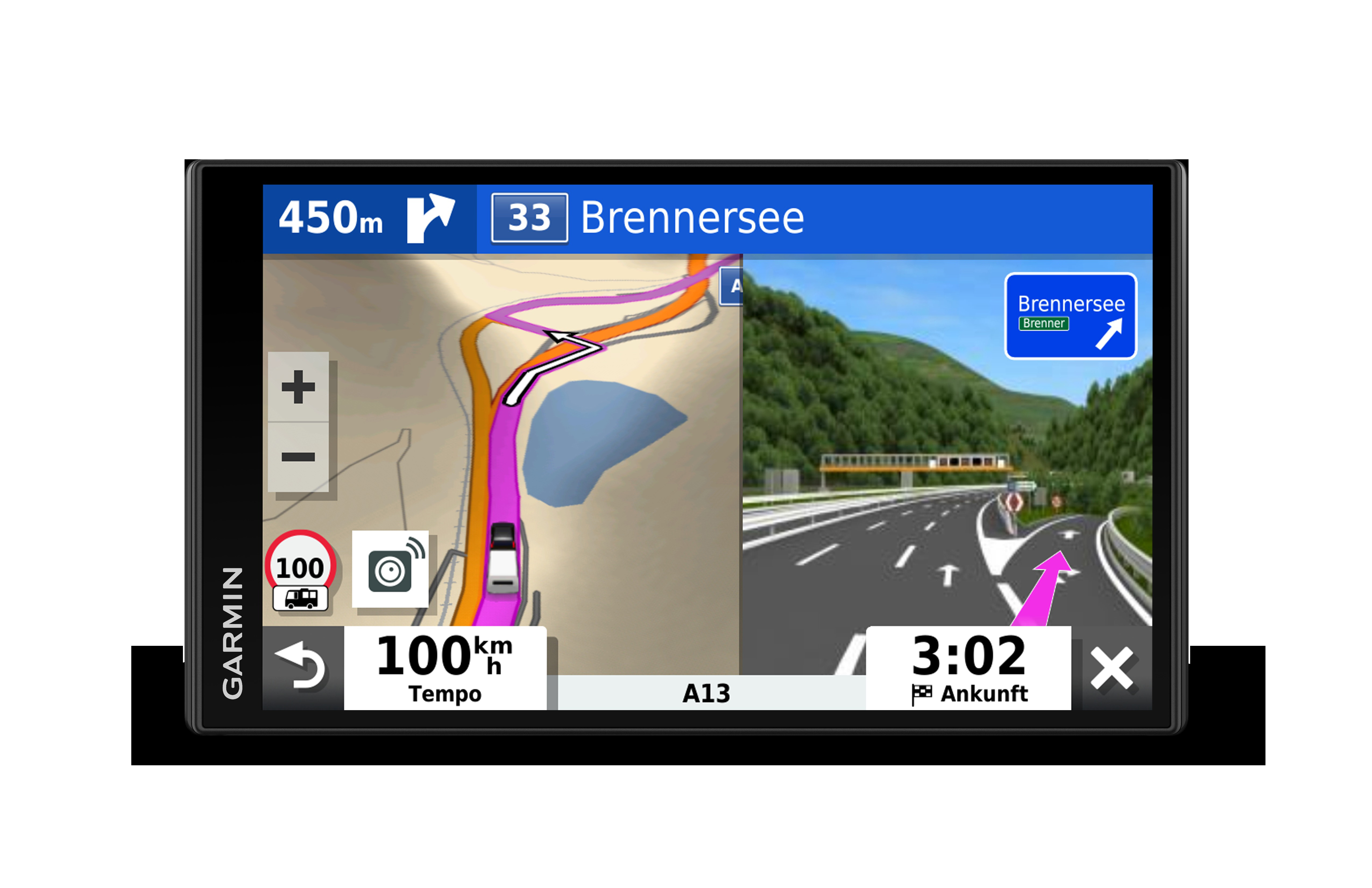 GARMIN Camper 780 MT-D EU Camping, PKW Europa