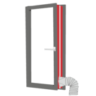 Fensterabdichtung für mobile Klimageräte KWS100