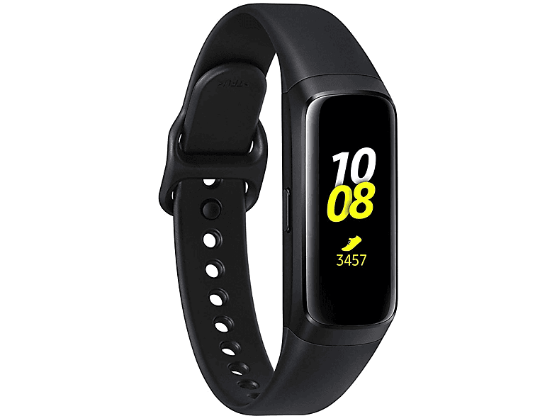 Pulsera de actividad - Samsung Galaxy Fit, 0,95", AMOLED, 5ATM, Negro