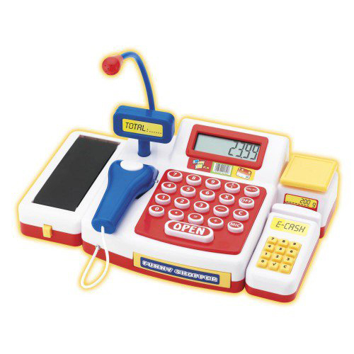 SIMBA TOYS Supermarktkasse mit Scanner Supermarktkasse Mehrfarbig