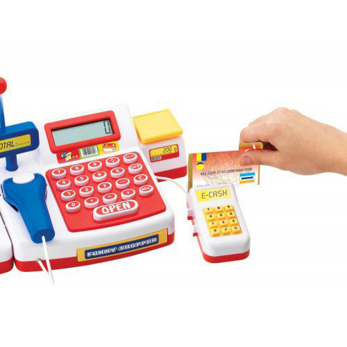 SIMBA TOYS Supermarktkasse mit Scanner Supermarktkasse Mehrfarbig
