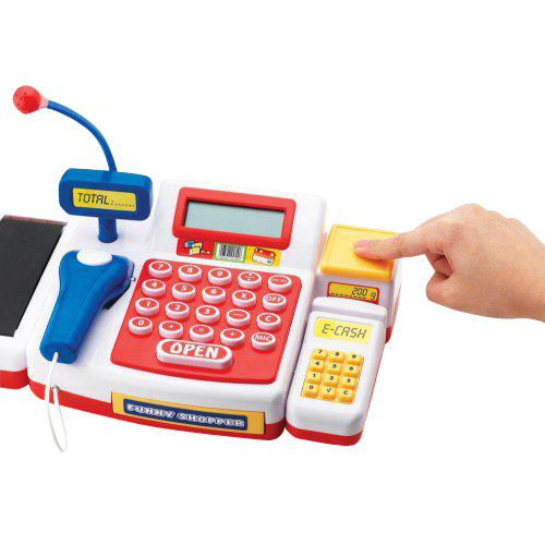 SIMBA TOYS Supermarktkasse mit Scanner Supermarktkasse Mehrfarbig