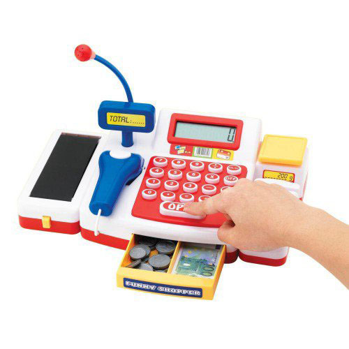 SIMBA TOYS Supermarktkasse mit Scanner Supermarktkasse Mehrfarbig