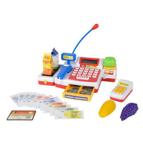 SIMBA TOYS Supermarktkasse mit Scanner Supermarktkasse Mehrfarbig