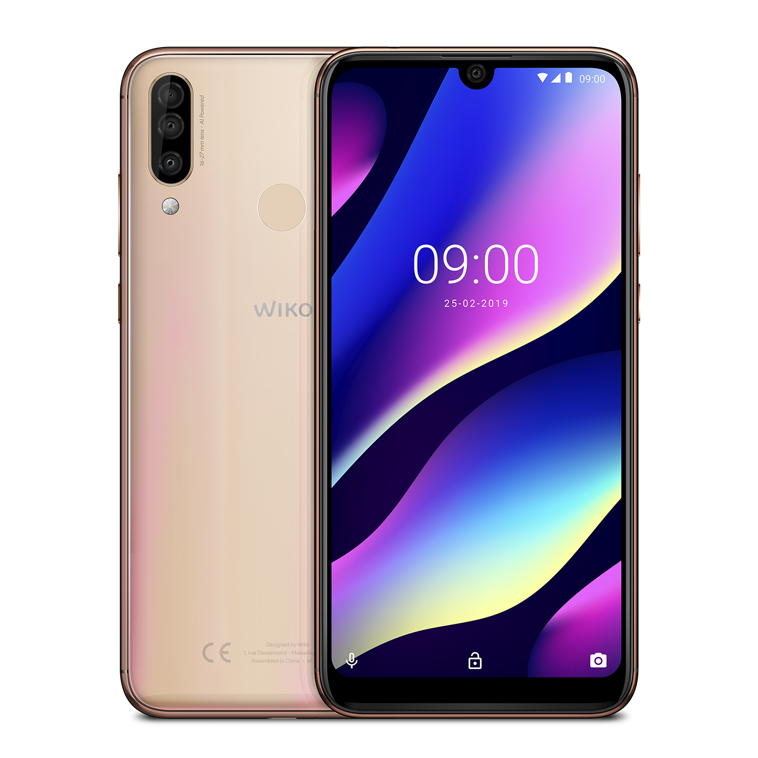 WIKO View 3 64 GB Gold Dual SIM