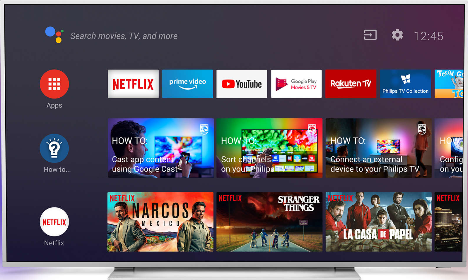 PHILIPS 75PUS7354/12 75 Zoll UHD 4K Android Smart TV