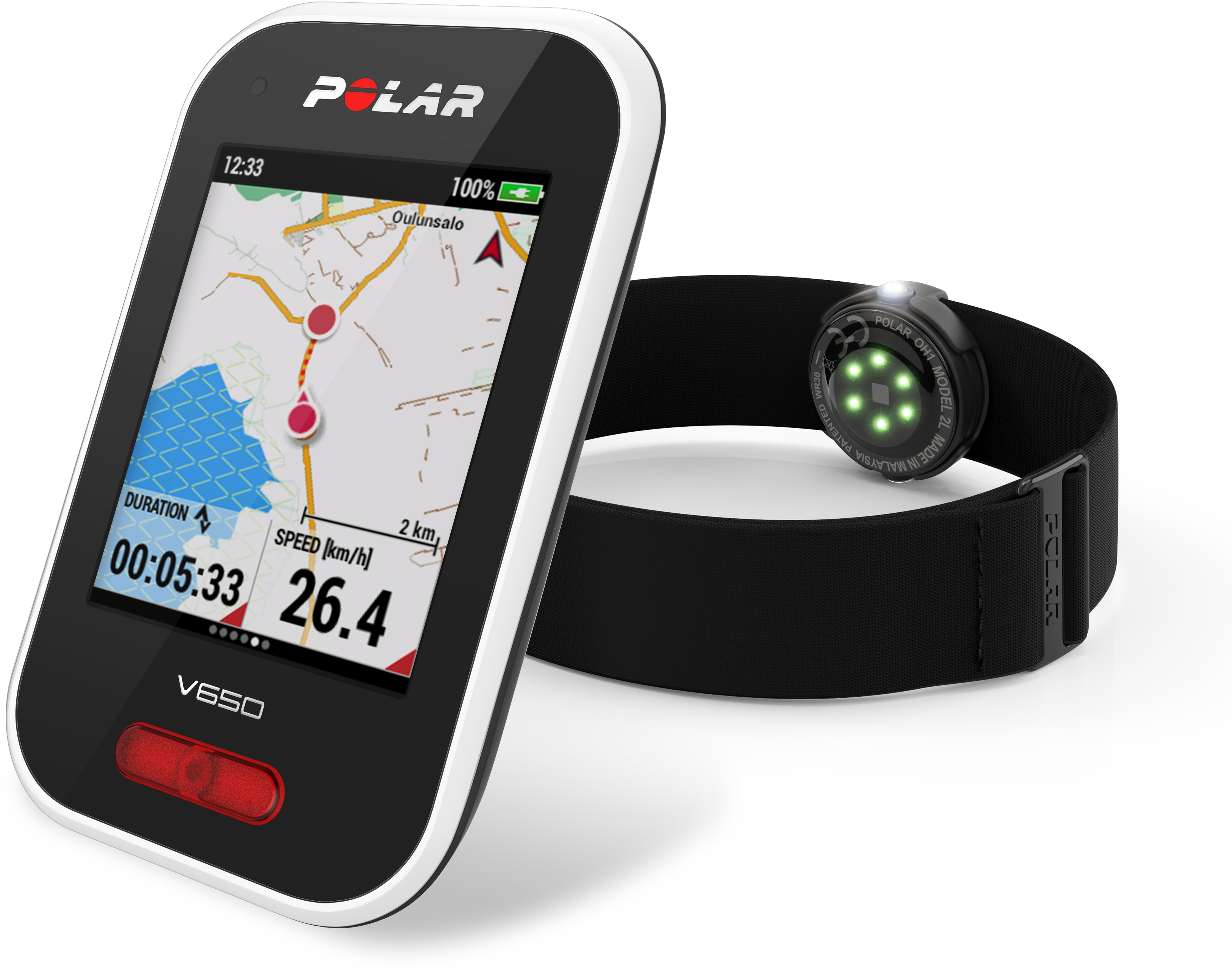 POLAR OH1 N, Pulssensor, Schwarz