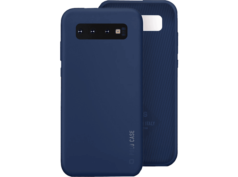 SBS Cover Polo Galaxy S10+ Blauw (TEPOLOSAS10PB)