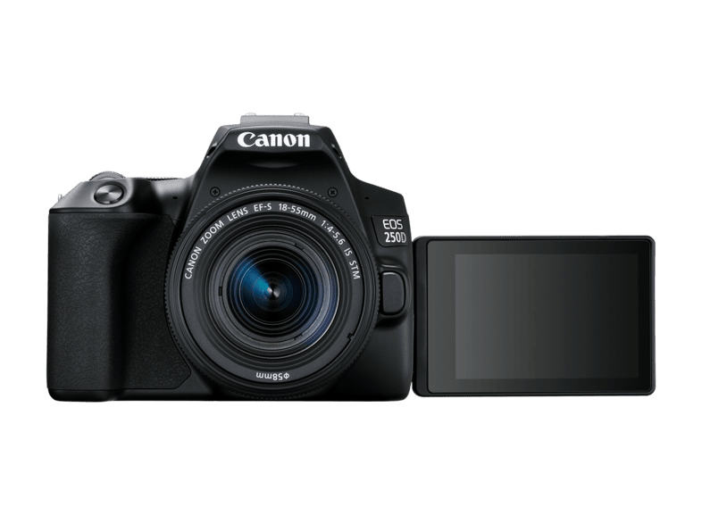 schoorsteen Weigeren puree CANON EOS 250D + EF-S 18-55mm IS STM - Zwart kopen? | MediaMarkt