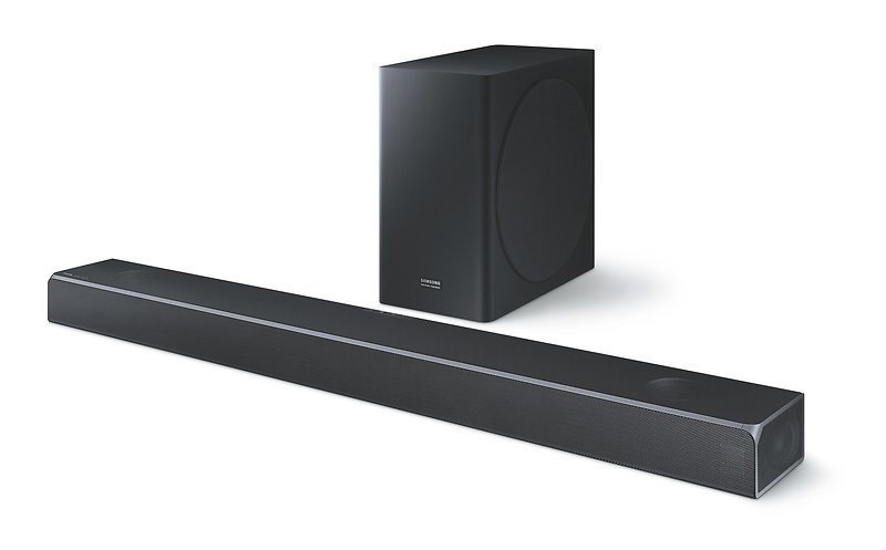 SAMSUNG HW-Q 80 R/ZG, Soundbar, Schieferschwarz