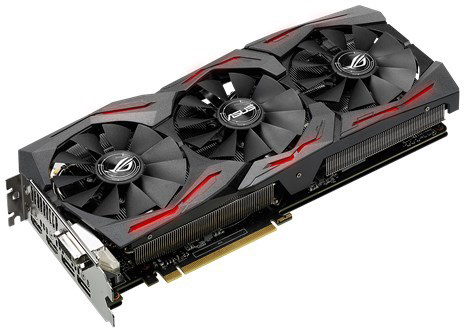 ASUS ROG Strix GeForce® GTX 1060 Advanced Edition Gaming 6 GB (90YV09Q3-M0NA00) (NVIDIA, Grafikkarte)