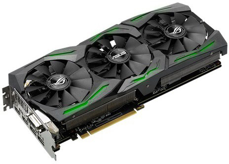 ASUS ROG Strix GeForce® GTX 1060 Advanced Edition Gaming 6 GB (90YV09Q3-M0NA00) (NVIDIA, Grafikkarte)