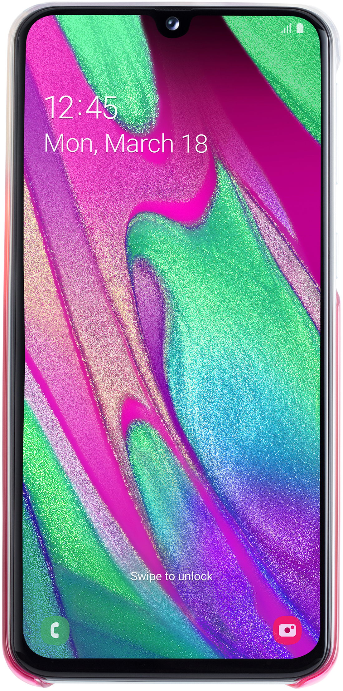 SAMSUNG EF-AA405, Backcover, Samsung, Galaxy A40, Pink