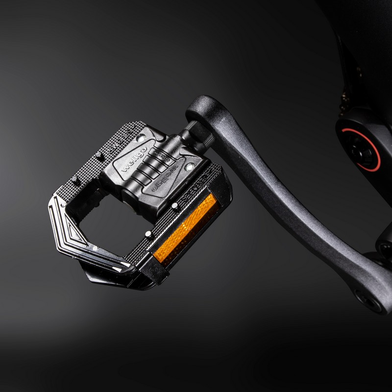 Bicicleta eléctrica - Xiaomi Qicycle, Hasta 25 km/h, Autonomía 45 km, Plegable, Negra