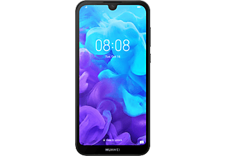 HUAWEI Outlet Y5 2019 DualSIM Modern fekete Kártyafüggetlen okostelefon