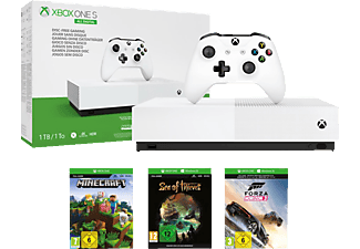 MICROSOFT Xbox One S 1TB - All Digital Edition [Konsole ohne optisches Laufwerk]