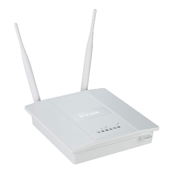 Punto de acceso - D-Link Inalámbrico N 300, Blanco