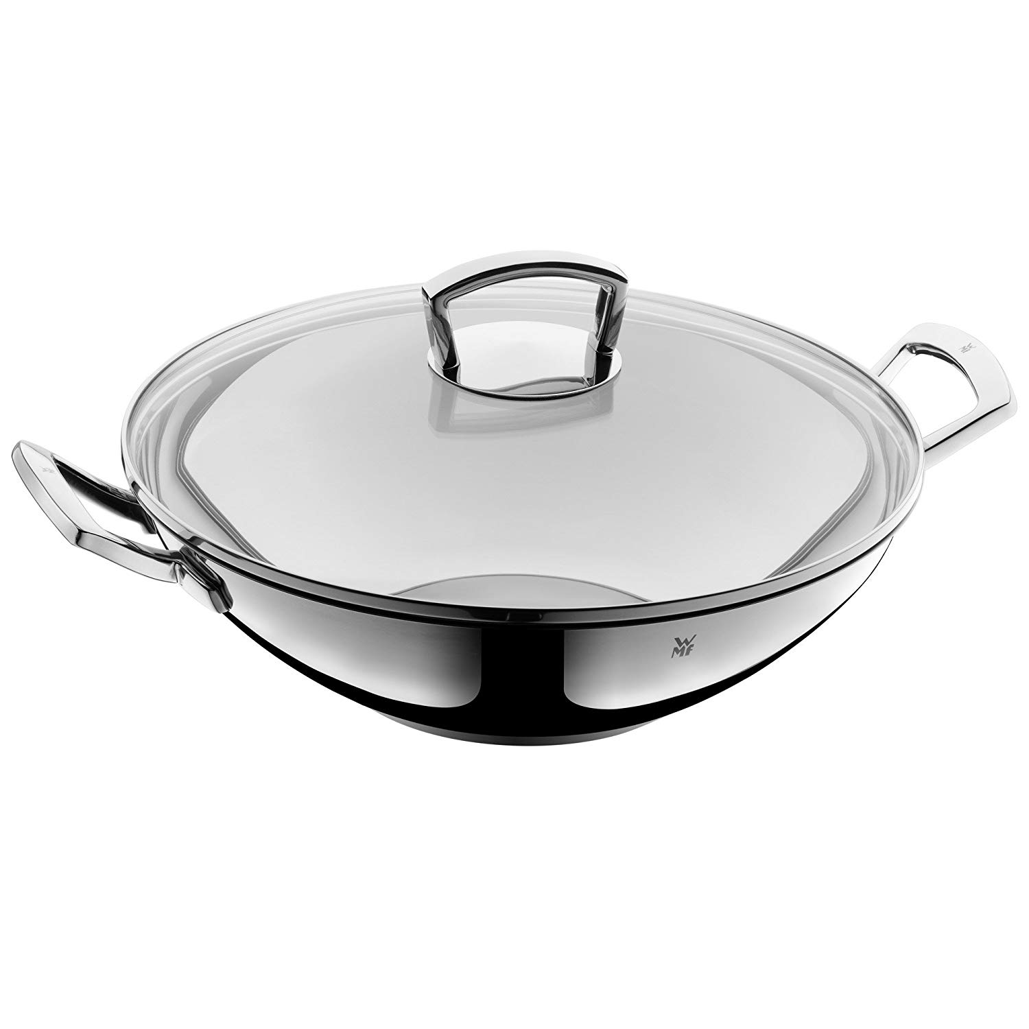 Rungassi XXL WOK Pfanne 40 Cm - Induktion Geeignet Mit Glasdeckel