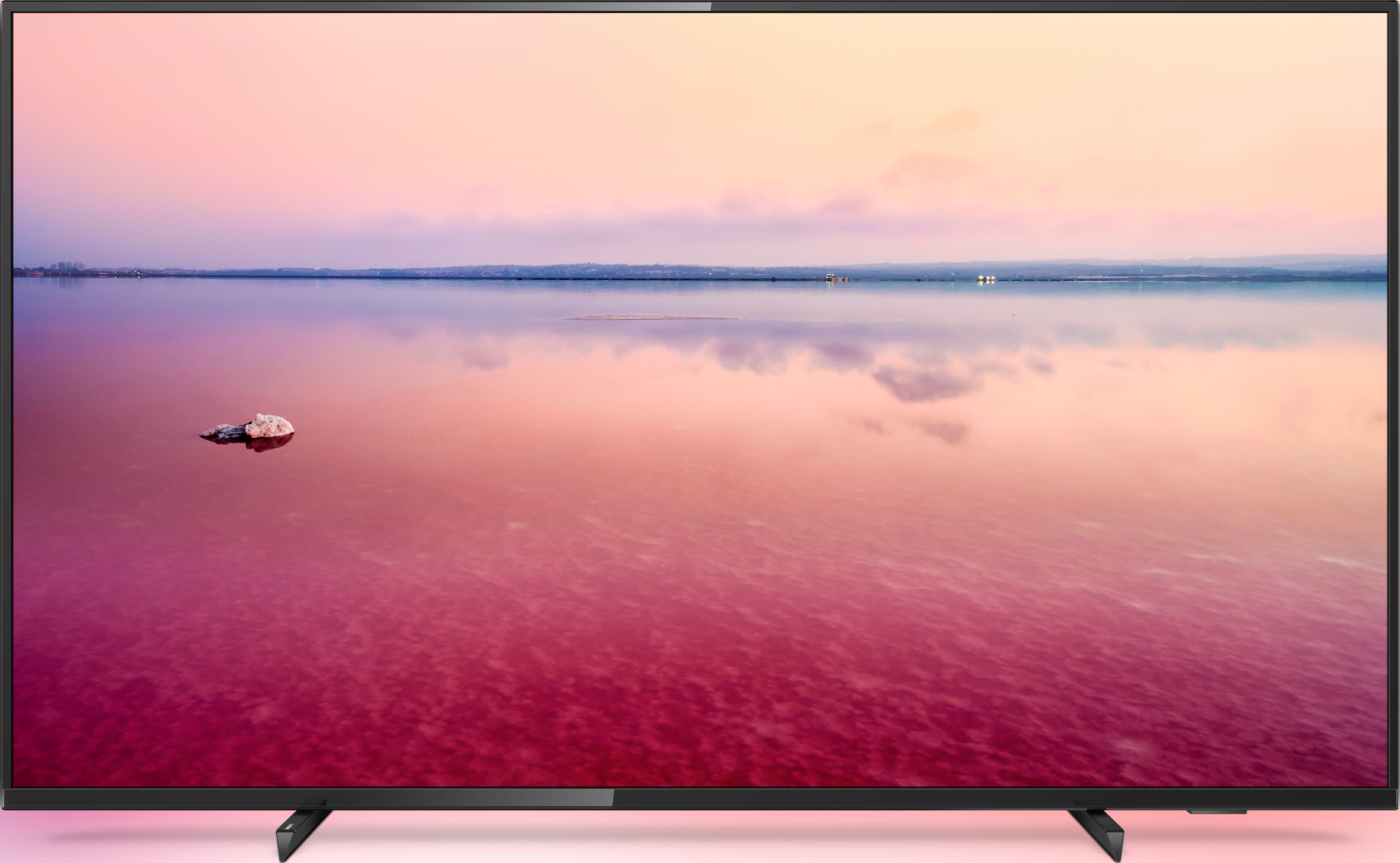 PHILIPS Fernseher 43PUS6704/12 43 Zoll 4K UHD LED-Smart TV mit Ambilight