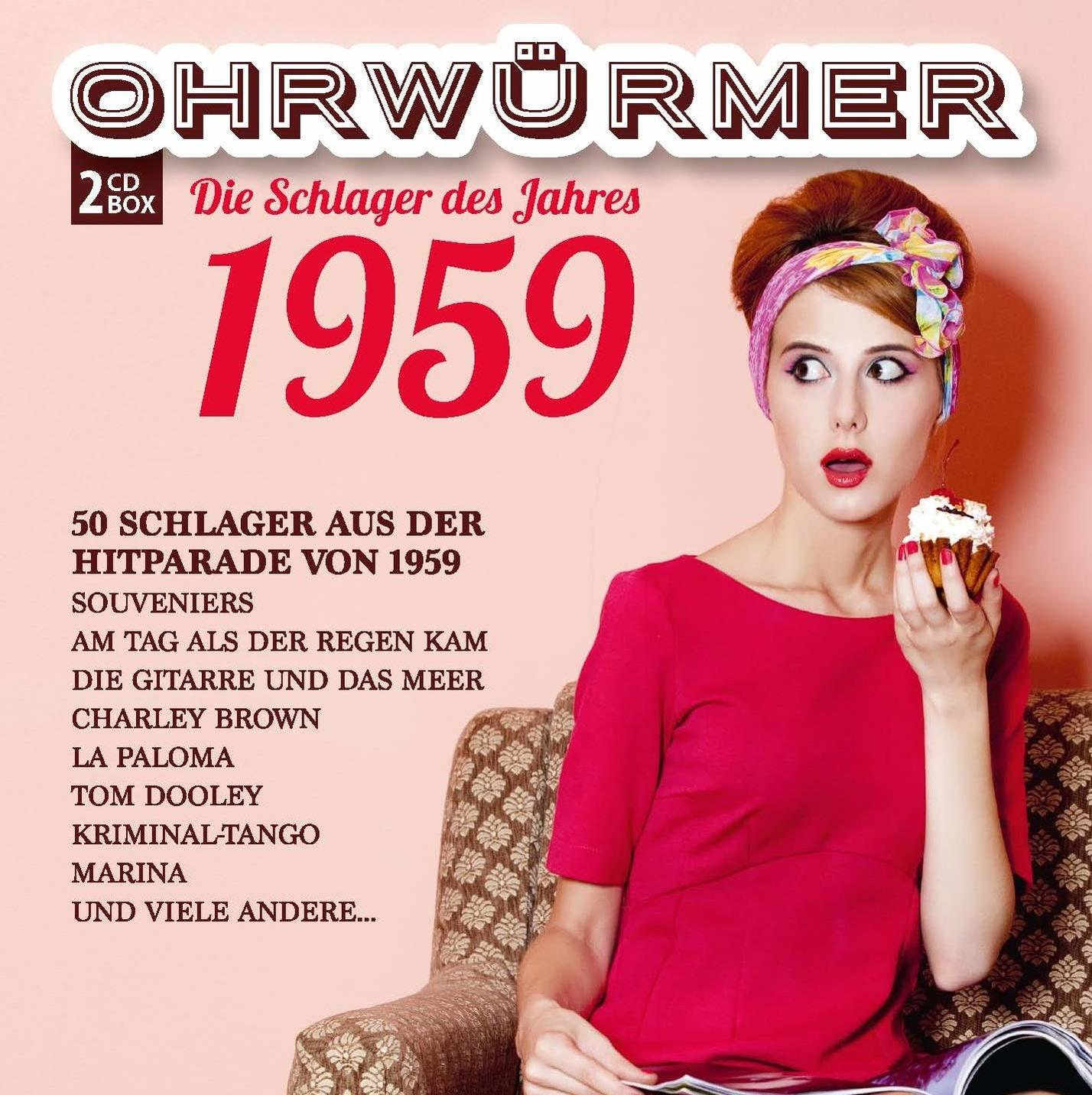 SCHLAGER OHRWÜRMER - VARIOUS - - (CD) 1959 DIE