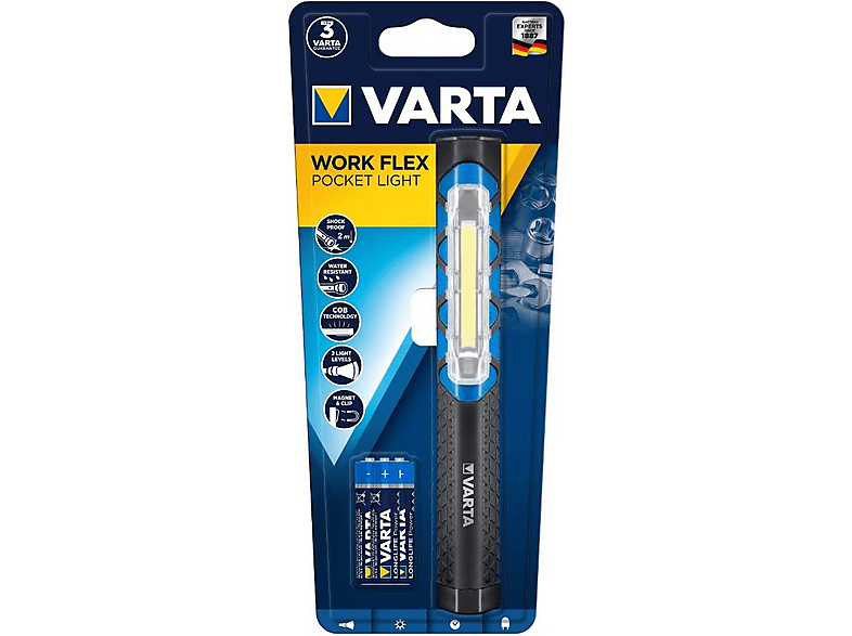 Varta Work Flex Pocket Light Arbeitsleuchte; Taschenlampe — Foto 2 von 2