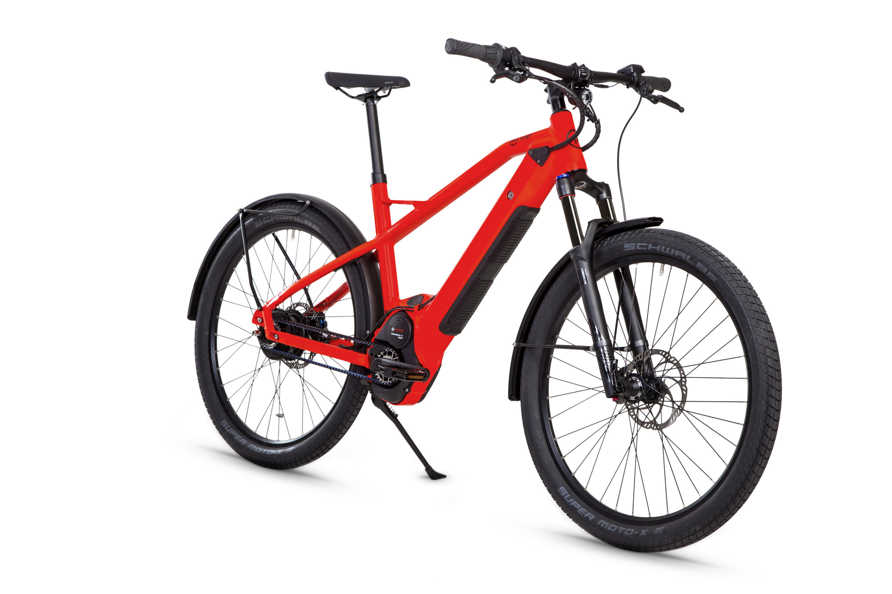 HNF-NICOLAI XD2 URBAN 19, L/XL Urbanbike (Laufradgröße: 27,5 Zoll, Unisex-Rad, 500 Watt, Rot)
