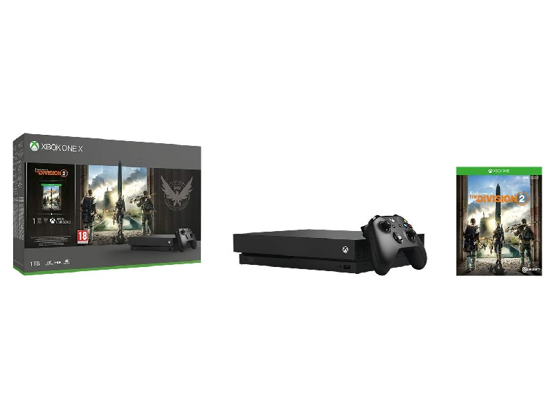 Consola - Xbox One X, 1 TB + The Division 2