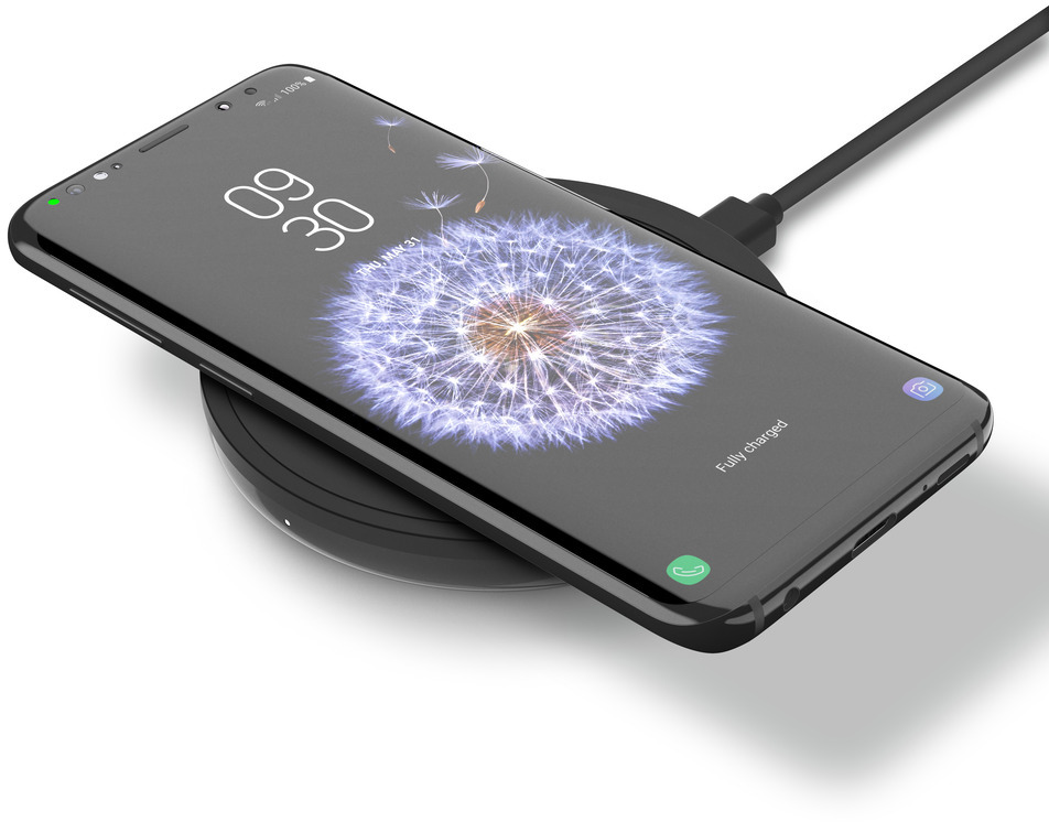 BELKIN Boost UP induktive ladestation Universal bis zu 10 Watt, Schwarz