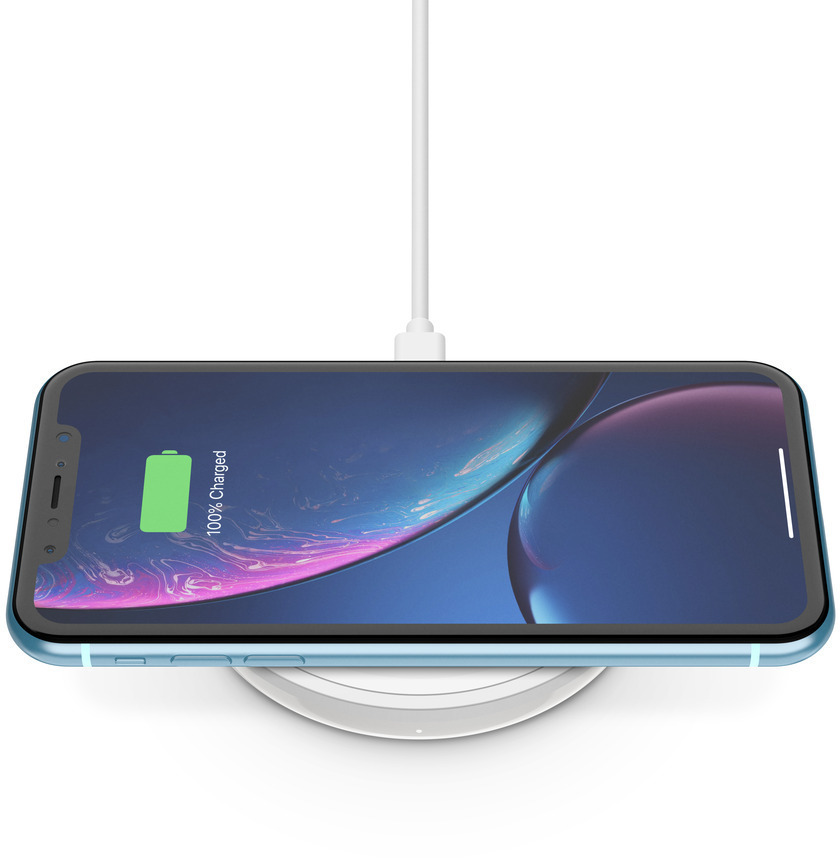 BELKIN BOOST UP induktive ladestation Universal bis zu 10 Watt, Weiß
