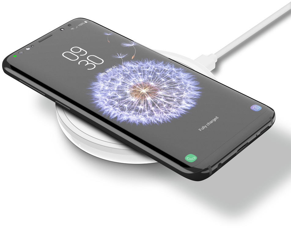 BELKIN BOOST UP induktive ladestation Universal bis zu 10 Watt, Weiß