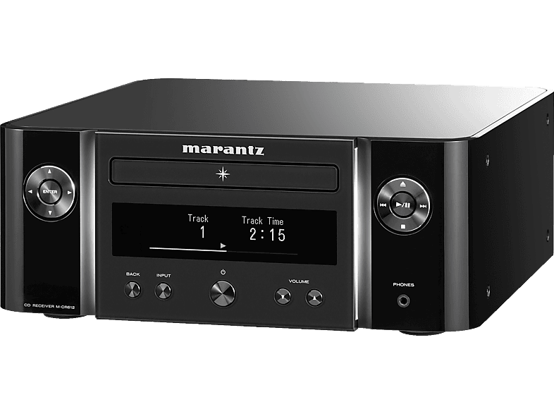 Thumbnail - MARANTZ M-CR612 Melody X Hifi Receiver (2 Kanäle, Schwarz)