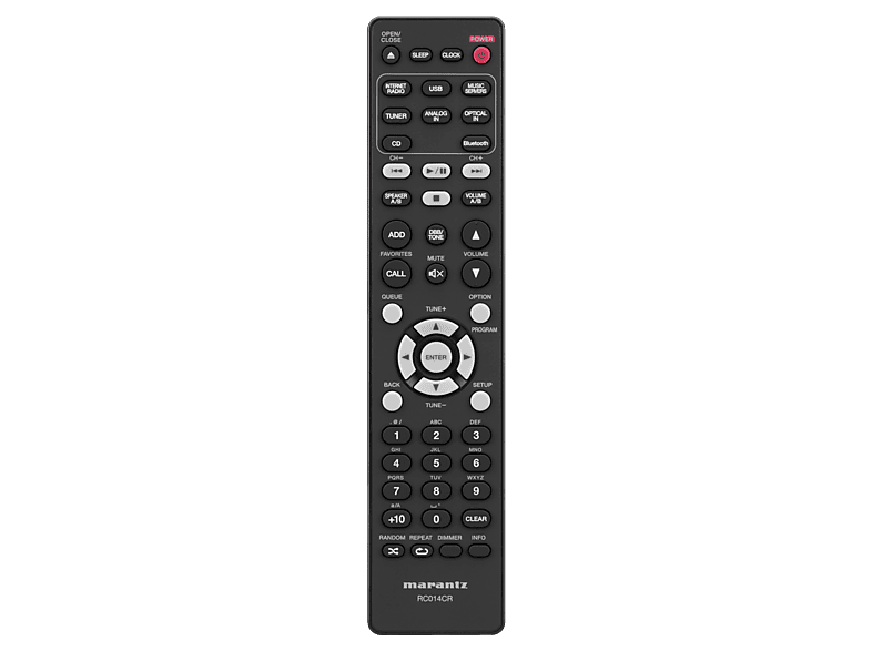 Marantz M-CR612 Melody X Streaming CD Receiver, Schwarz — Foto 3 von 5