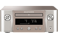 MARANTZ M-CR612 Melody X Hifi Receiver (2 Kanäle, Silber/Gold)