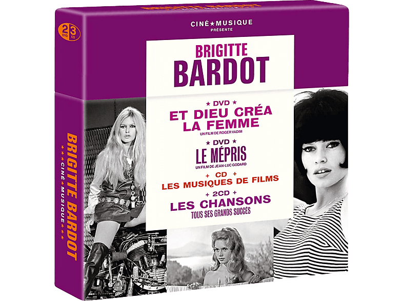 Brigitte Bardot - CINE MUSIQUE CD + DVD