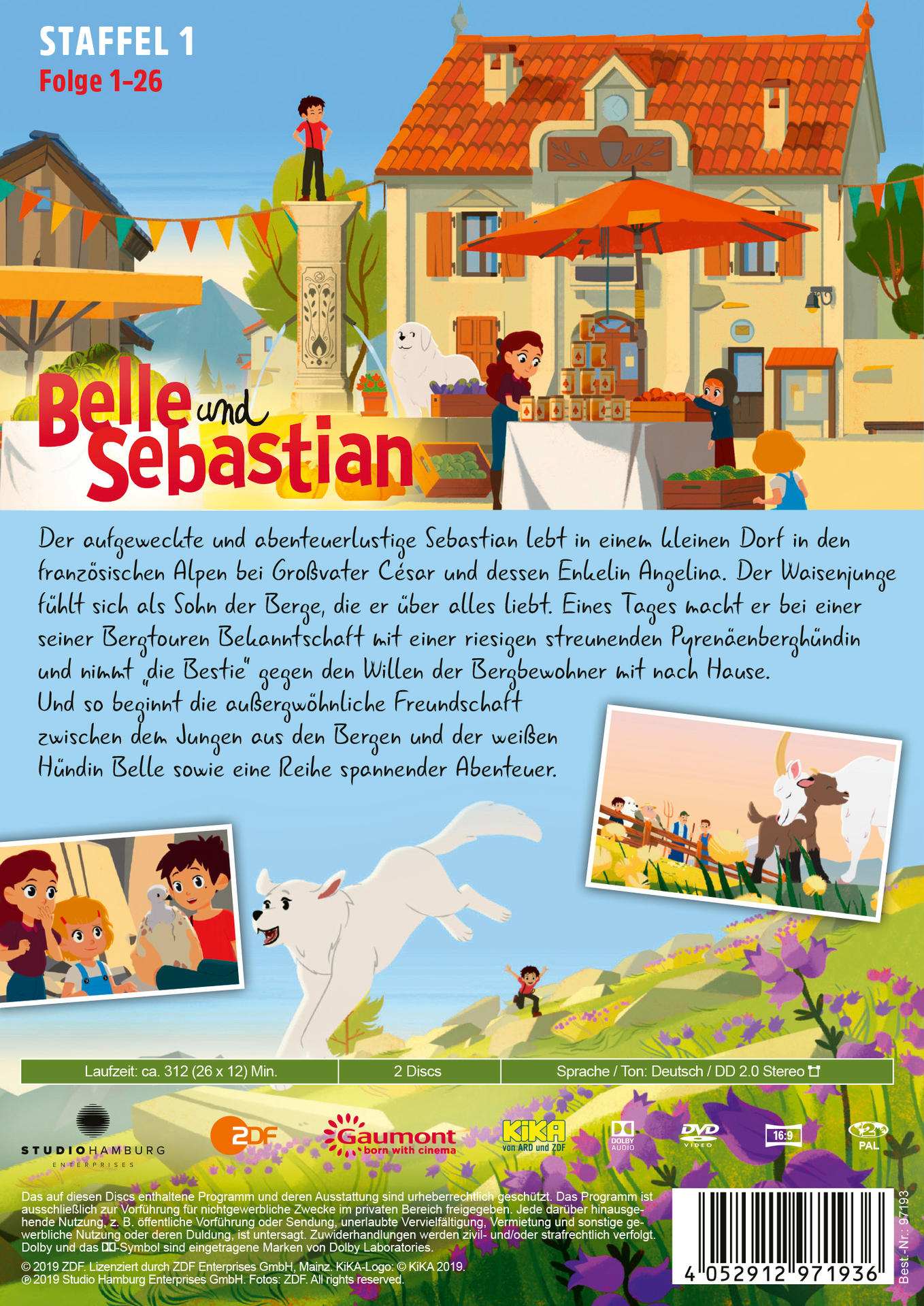 Belle und Sebastian - Staffel 1 DVD