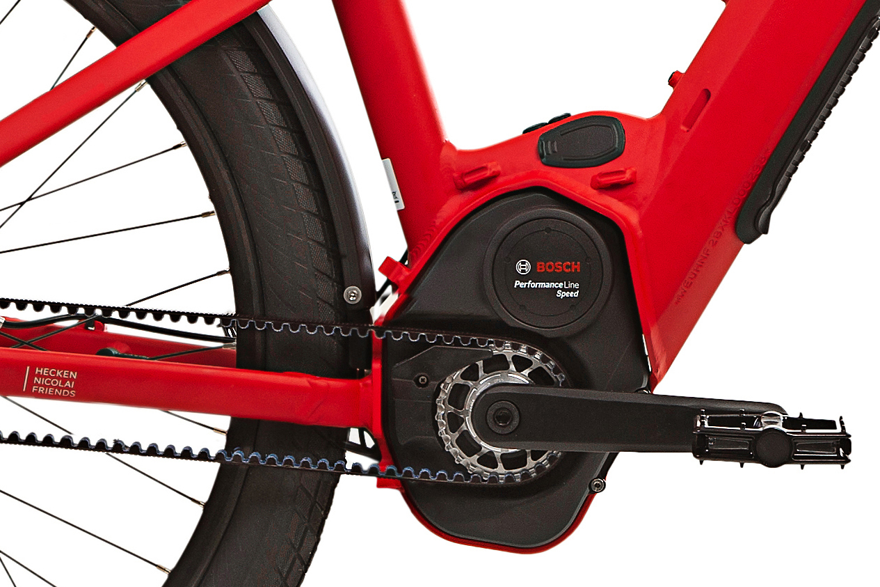 HNF-NICOLAI XD2 URBAN 19, S/M Urbanbike (Laufradgröße: 27,5 Zoll, Unisex-Rad, 500 Watt, Rot)