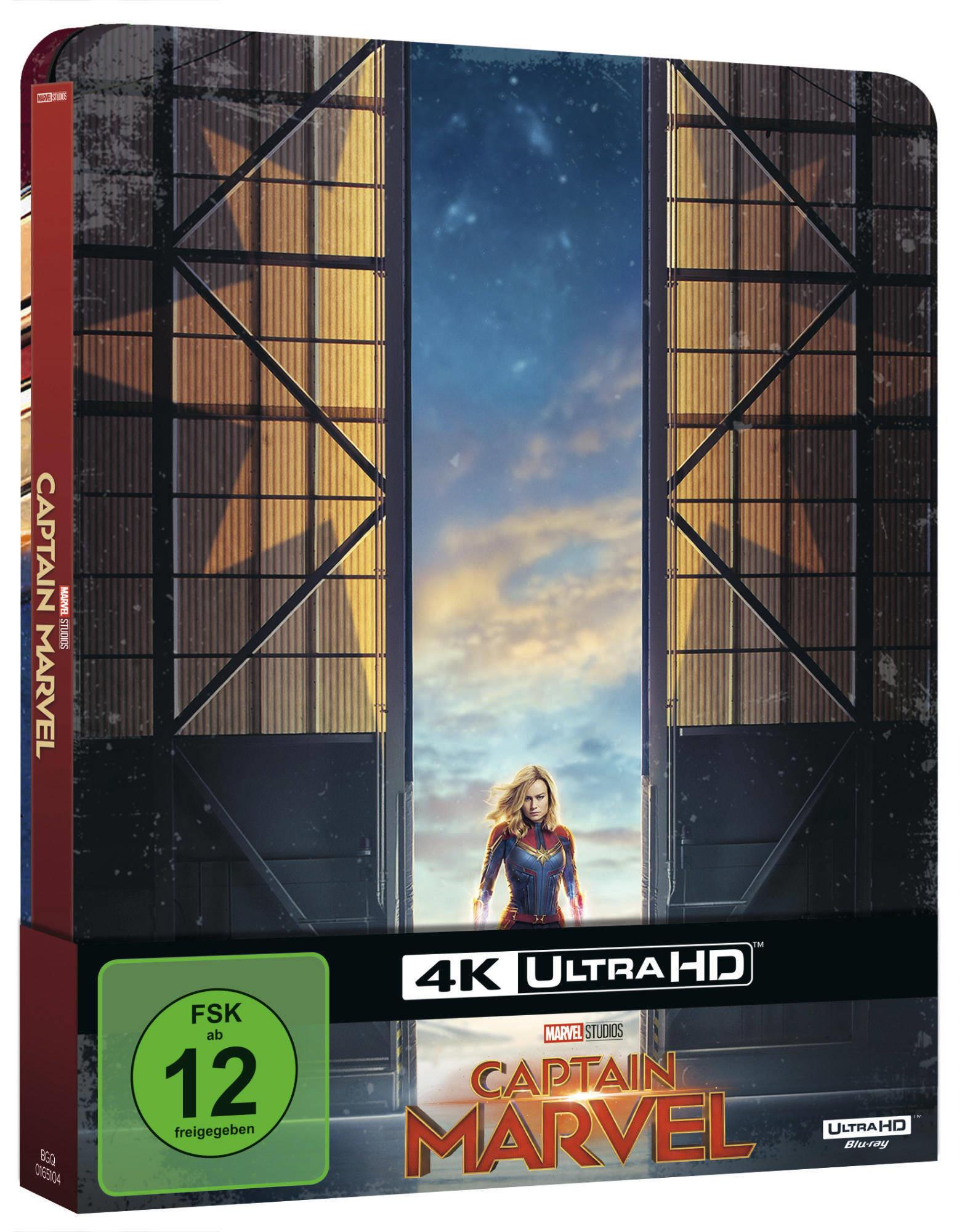 Captain Marvel Limited Steel-Book 4K Ultra HD Blu-ray + Blu-ray