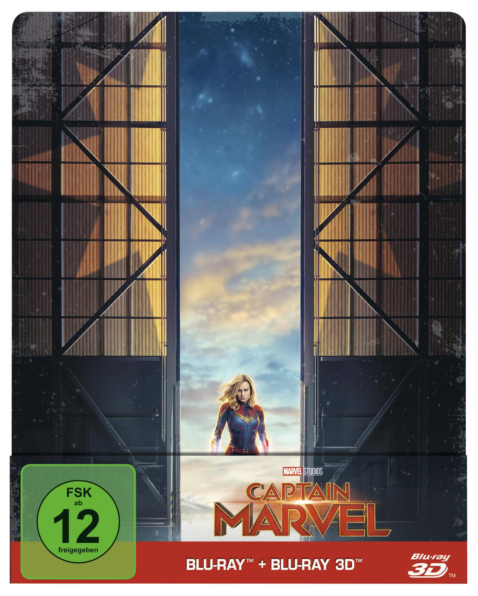 Captain Marvel (Limited Steelbook) 3D Blu-ray (+2D)