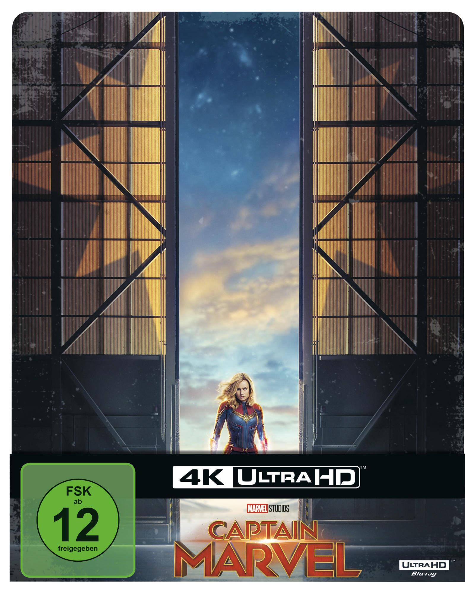 Captain Marvel Limited Steel-Book 4K Ultra HD Blu-ray + Blu-ray