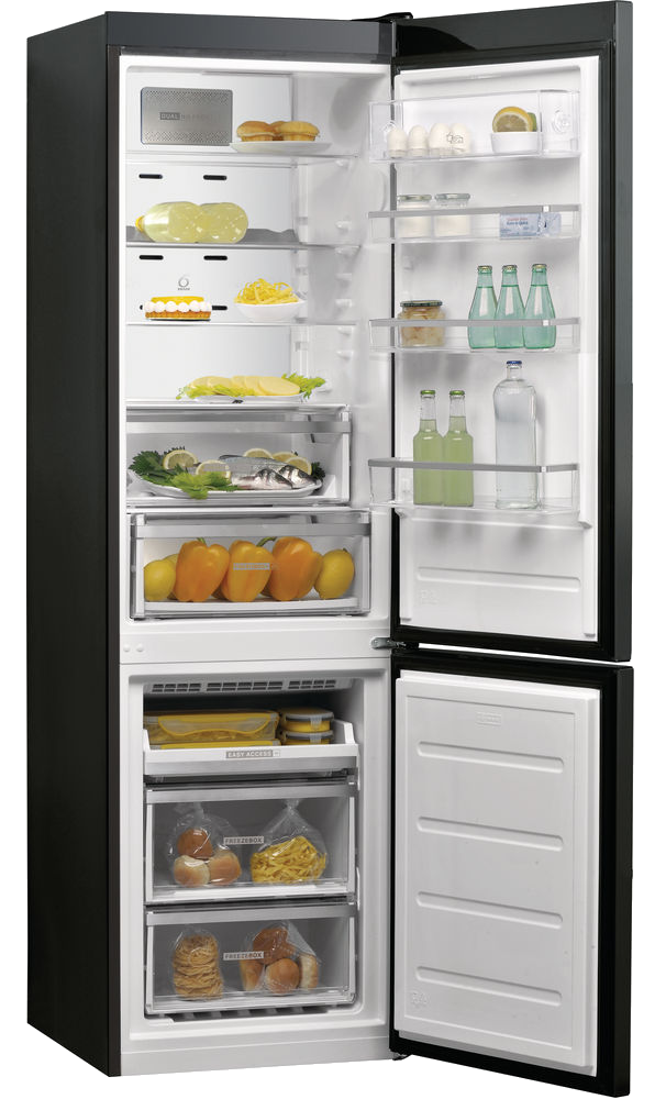 WHIRLPOOL W9 931D KS No Frost kombinált hűtőszekrény
