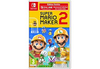Super Mario Maker 2 + Nintendo Switch Online 12 mois Limited Edition FR Switch