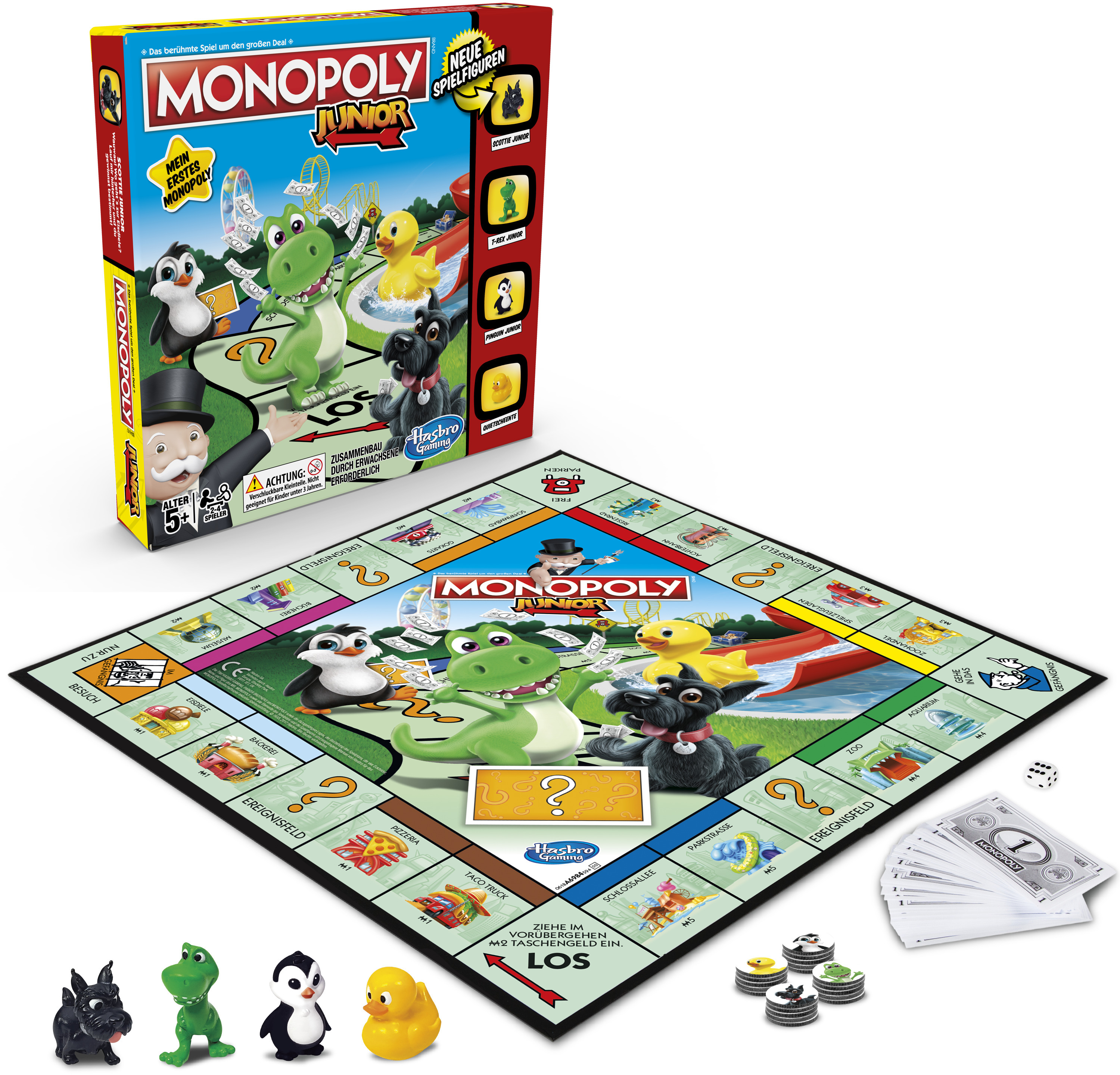 HASBRO GAMING Monopoly Junior Gesellschaftsspiel Mehrfarbig