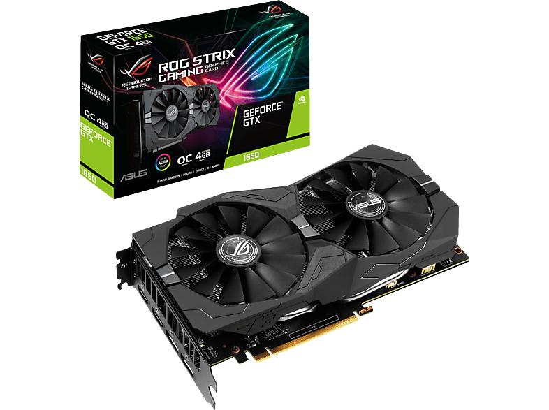 ASUS GeForce® GTX 1650 ROG Strix Gaming OC 4GB (90YV0CX1-M0NA00 ...