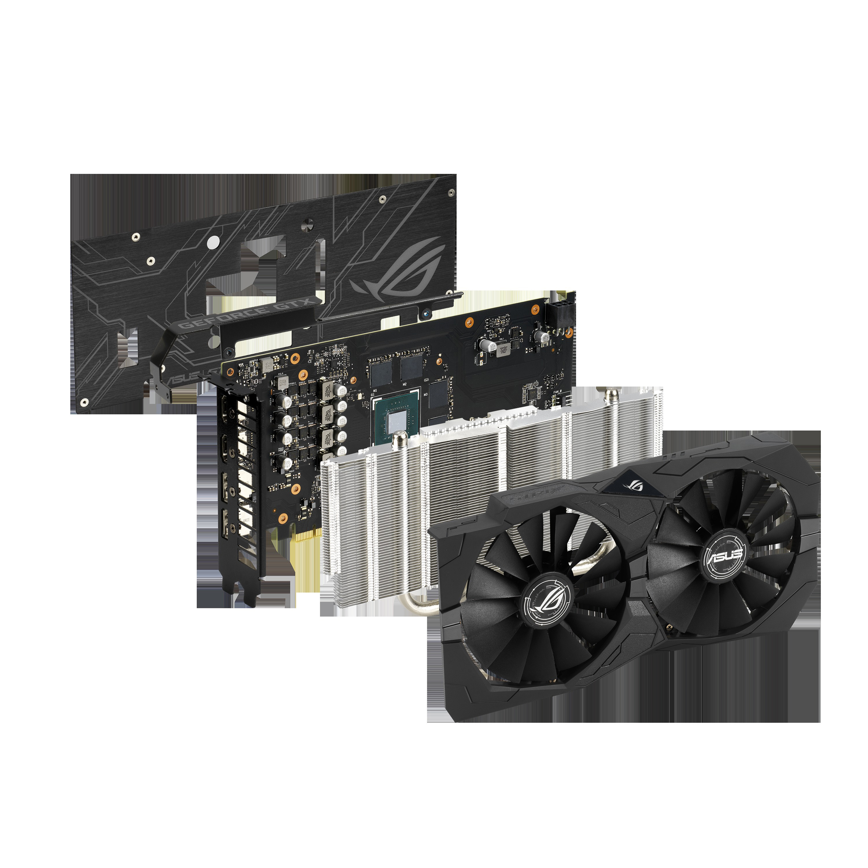 ASUS GeForce® GTX 1650 ROG Strix Gaming OC 4GB (90YV0CX1-M0NA00) (NVIDIA, Grafikkarte)