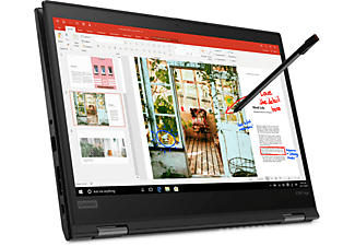 LENOVO Convertible ThinkPad X390 Yoga, schwarz (20NN002EGE)