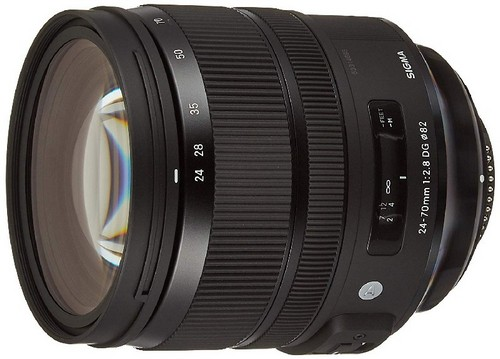 Sigma 576955 Objetivo réflex 2470 f2.8 dg af os hsm art para 2470mm 107.6