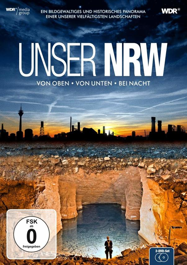 Unser NRW (NRW von oben, von unten und bei Nacht) DVD