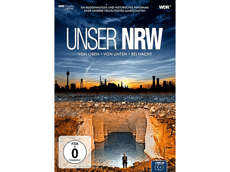 Unser NRW (NRW von oben, von unten und bei Nacht) DVD
